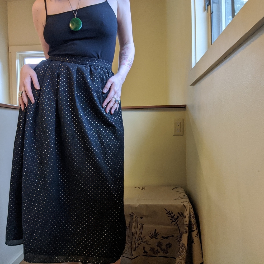 Vintage Maxi Skirt